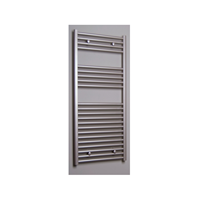 sanicare Radiator  Standaard Recht 596 Watt Inclusief Ophanging 111,8x45 cm Inox-Look