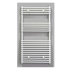 sanicare Radiator  Tube-On-Tube 880 Watt Inclusief Ophanging 60x120 cm Mat Zwart