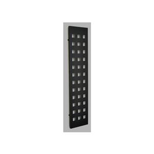 sanicare Radiator  Specials 'Square' 948 Watt Inclusief Ophanging 40x180 cm Mat Zwart