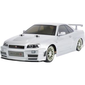 Tamiya TT-02D Nismo R34 GT-R Z-Tune Brushed 1:10 RC Modellauto Elektro Straßenmodell Allradantrieb