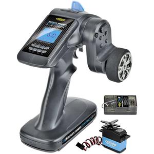 Carson Reflex Wheel Pro III LCD Marine RC pistoolzender 2,4 GHz Aantal kanalen: 3 Incl. ontvanger