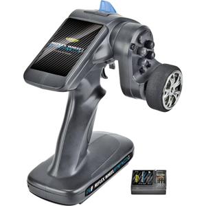 Carson Reflex Wheel Pro III 2.4 GHz 11,1V RC pistoolzender 2,4 GHz Aantal kanalen: 2 Incl. ontvanger