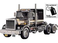 Tamiya 56336 King Hauler Black Edition 1:14 Elektro RC truck Bouwpakket Gelakt