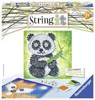 Ravensburger 18029 - String it Midi, Panda und Fox, Bastelset