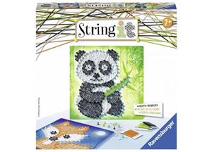 Ravensburger Verlag Ravensburger 18029 - String it Midi, Panda und Fox, Bastelset