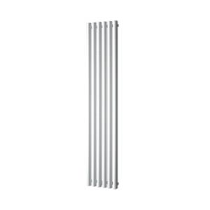 Plieger Trento designradiator verticaal m middenaansluiting 1800x350 mm 814 W, wit