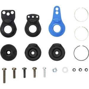 Tamiya Tuningteil TT-02 Hi-Torque Servo Saver Set mit Alu-Horn