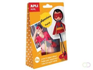 Apli Kids craft kit, op blister, superheld