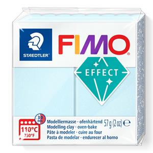 FIMO EFFECT Modelliermasse, ofenhärtend, eiskristallblau,57g