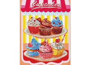 Diamond Dotz Cup Cakes : 40x50 cm
