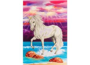 Diamond Dotz magische eenhoorn 51x77 cm