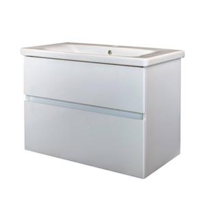 Best Design Badkamermeubel  Quick-Greeploos 80x56x44cm Onderkast + Wastafel (3 kleuren)