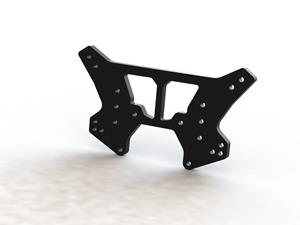 Aluminium Rear Shock Tower RS (Black) (AR330499)
