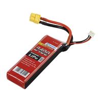 Conrad energy LiPo accupack 7.4 V 2400 mAh Aantal cellen: 2 20 C Stick XT60