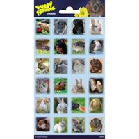 Stickers Konijnen en Cavia's