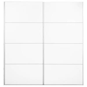 Leen Bakker Schuifdeurkast Verona - wit - 200x182x64 cm