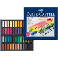 Faber Castell Pastelkrijt  halve lengte etui à 48 stuks