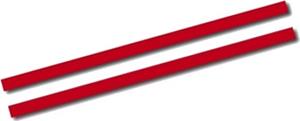 AutoStyle sticker AutoStripe Cool270 2+2 mm 975 cm rood