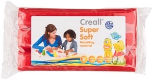 Creall Supersoft Boetseerklei 500gr - Rood