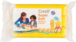 Creall Boetseerklei Soft Geel 500 gram