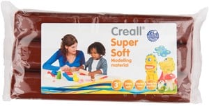 Creall Super Soft Boetseerklei Bruin 500 Gram