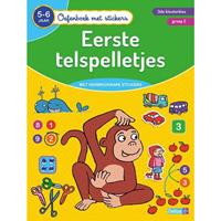 Deltas oefenboek met stickers eerste telspelletjes 5 6 jaar