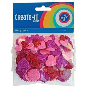 Create-It Foam Hartglitters 132 Stuks