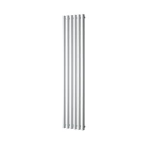 Plieger Trento designradiator verticaal met middenaansluiting 1800x350mm 814W mat wit 7250021