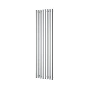 Plieger Trento designradiator verticaal met middenaansluiting 1800x470mm 1086W mat wit 7250037