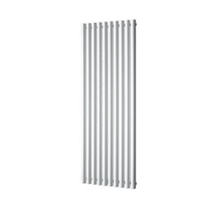 Plieger Trento designradiator verticaal met middenaansluiting 1800x590mm 1357W wit structuur 7250052