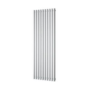 Plieger Trento designradiator verticaal met middenaansluiting 1800x590mm 1357W zwart grafiet (black graphite) 7250071