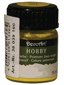 Rayher hobby materialen Hobby acrylverf geel 15 ml Geel