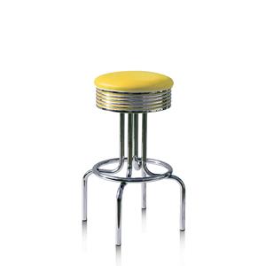 Retro Barkruk BS-28-77 Geel