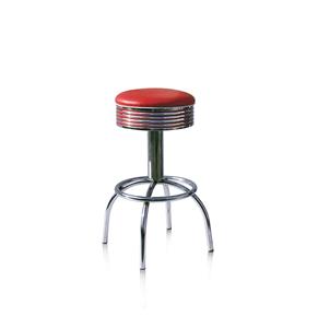 Retro Barkruk BS-30 Rood
