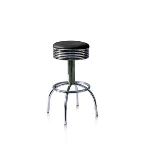 Retro Barkruk BS-30 Zwart