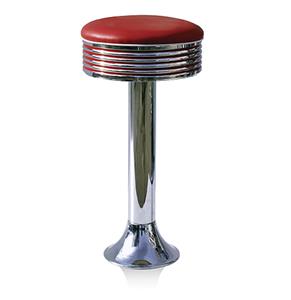 Retro Barkruk BS-27 Rood