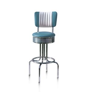 Retro Barkruk BS-28CB Blauw