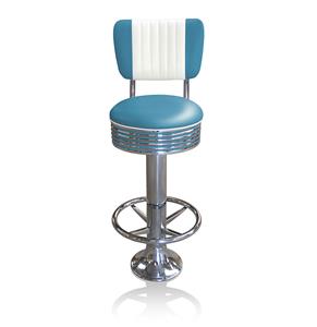 Retro Barkruk BS-27CB Blauw