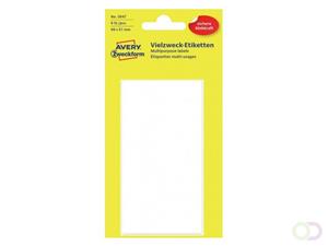 Etiket 3047 98x51mm wit 6stuks