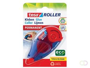 Tesa Lijmroller  ecoLogo navulbaar permanent op blister