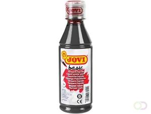 Jovi plakkaatverf, fles van 250 ml, zwart