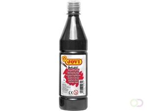 Jovi plakkaatverf, fles van 500 ml, zwart