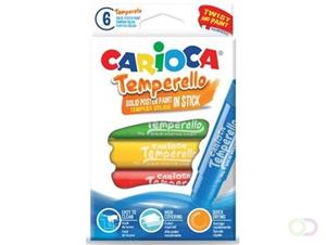 Carioca Temperello 6 plakkaatverfsticks