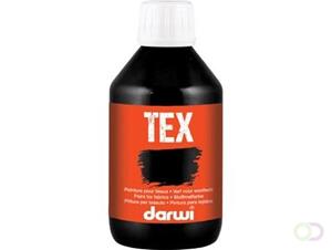 Darwi textielverf Tex, 250 ml, zwart