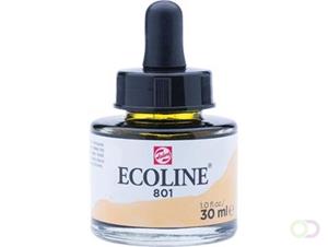 Talens Ecoline waterverf flacon van 30 ml, goud