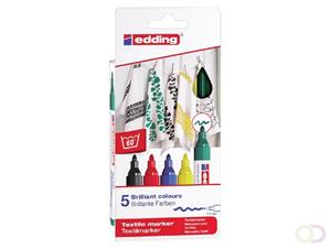 edding Textilmarker Set Basic