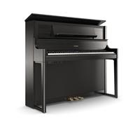 Roland LX708-CH digital piano, charcoal black