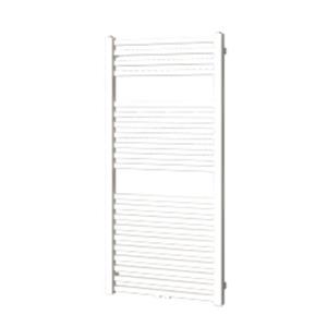 Plieger Roma M designradiator horizontaal middenaansluiting 1255x600mm 558W zilver metallic 7250688