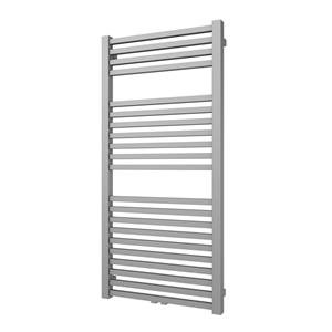 Plieger Roma M designradiator horizontaal middenaansluiting 1255x600mm 558W parelgrijs (pearl grey) 7250689