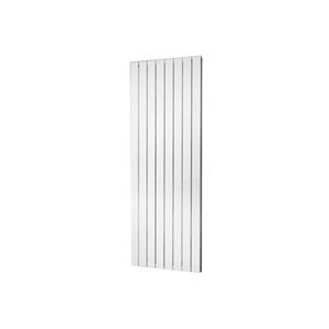 Plieger Cavallino Retto designradiator verticaal enkel middenaansluiting 1800x450mm 910W mat zwart 7250319